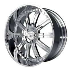 Asanti AF134 24x9.5 -127 to 86 ET 125.1 CB Custom Finish