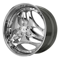 Asanti AF141 24x10 -127 to 86 ET 125.1 CB Custom Finish