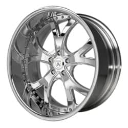 Asanti AF143 24x10 -127 to 86 ET 125.1 CB Custom Finish