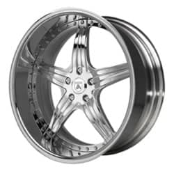 Asanti AF144 24x10 -127 to 86 ET 125.1 CB Custom Finish