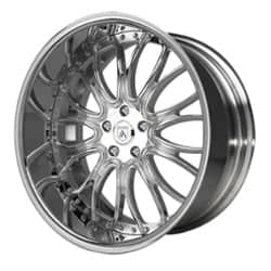 Asanti AF145 24x10 -127 to 86 ET 125.1 CB Custom Finish