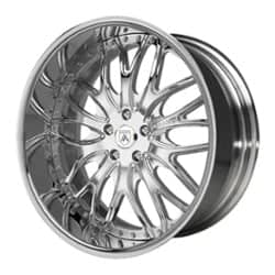 Asanti AF147 24x10 -127 to 86 ET 125.1 CB Custom Finish