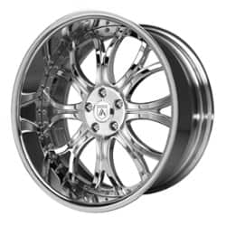 Asanti AF154 24x10 -127 to 86 ET 125.1 CB Custom Finish