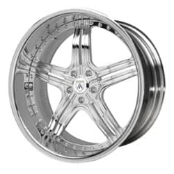 Asanti AF155 24x10 -127 to 86 ET 125.1 CB Custom Finish