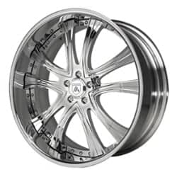Asanti AF159 24x9.5 -127 to 86 ET 125.1 CB Custom Finish