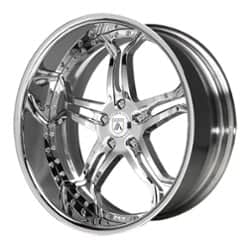 Asanti AF173 24x9.5 -127 to 86 ET 125.1 CB Custom Finish