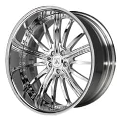 Asanti AF175 24x9.5 -127 to 86 ET 125.1 CB Custom Finish