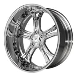 Asanti AF176 24x9.5 -127 to 86 ET 125.1 CB Custom Finish
