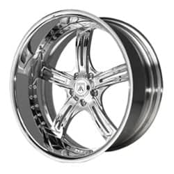 Asanti AF178 24x9.5 -127 to 86 ET 125.1 CB Custom Finish