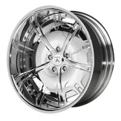 Asanti AF182 24x9.5 -127 to 86 ET 125.1 CB Custom Finish
