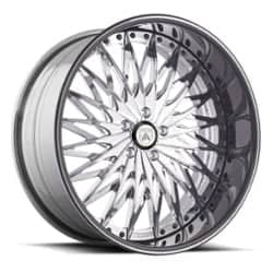 Asanti AF828 24x9.5 -127 to 86 ET 125.1 CB Custom Finish