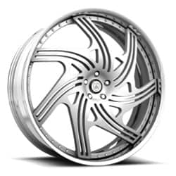 Asanti AF859 24x9.5 -127 to 86 ET 125.1 CB Custom Finish