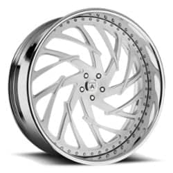 Asanti AF864 24x9.5 -127 to 86 ET 125.1 CB Custom Finish