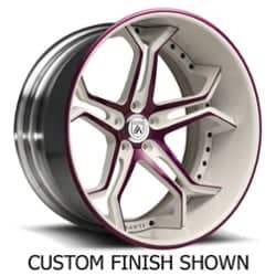 Asanti CX173 24x9.5 -127 to 86 ET 125.1 CB Custom Finish