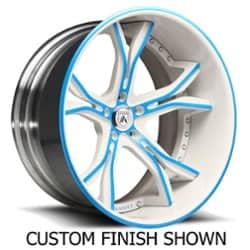 Asanti CX176 24x9.5 -127 to 86 ET 125.1 CB Custom Finish