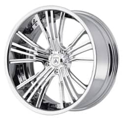 Asanti CX187 24x9.5 -127 to 86 ET 125.1 CB Custom Finish