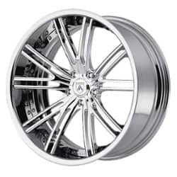 Asanti CX188 24x9.5 -127 to 86 ET 125.1 CB Custom Finish