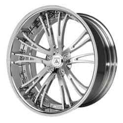 Asanti CX502 24x9.5 -127 to 86 ET 125.1 CB Custom Finish