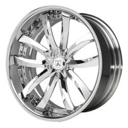 Asanti CX503 24x9.5 -127 to 86 ET 125.1 CB Custom Finish
