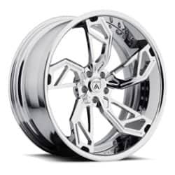 Asanti CX806 24x9.5 -127 to 86 ET 125.1 CB Custom Finish