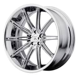 Asanti CX811 24x9.5 -127 to 86 ET 125.1 CB Custom Finish