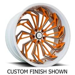 Asanti CX839 24x9.5 -127 to 86 ET 125.1 CB Custom Finish