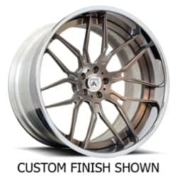 Asanti CX840 24x9.5 -127 to 86 ET 125.1 CB Custom Finish