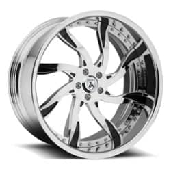 Asanti CX841 24x9.5 -127 to 86 ET 125.1 CB Custom Finish