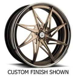 Asanti CX848 24x9.5 -127 to 86 ET 125.1 CB Custom Finish