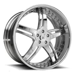 Asanti DA162 24x9.5 -127 to 86 ET 125.1 CB Custom Finish