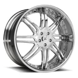 Asanti DA163 24x9.5 -127 to 86 ET 125.1 CB Custom Finish