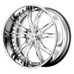 Asanti DA188 24x9.5 -127 to 86 ET 125.1 CB Custom Finish
