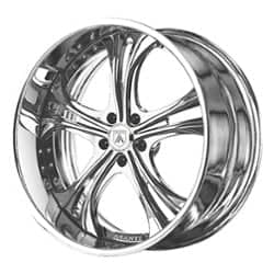 Asanti DA189 24x9.5 -127 to 86 ET 125.1 CB Custom Finish