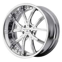 Asanti DA190 24x9.5 -127 to 86 ET 125.1 CB Custom Finish