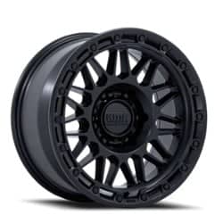 KMC Attack 17x8.5 6x139.7 25 ET 106.1 CB Matte Black