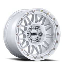 KMC Attack 17x8.5 6x139.7 25 ET 106.1 CB Gloss Silver