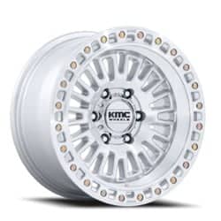 KMC Aztec 17x8.5 6x139.7 0 ET 106.1 CB Gloss Silver