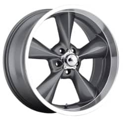 B/G Rod Works Old School 15x7 5x114.3 0 ET 78.1 CB Gunmetal Machined Lip