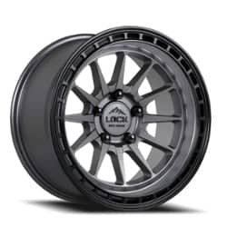 Lock Off-Road Baja 17x8 6x130 38 ET 84.1 CB Matte Grey