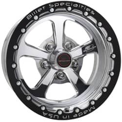 Billet Specialties Dominator F-Body Single Bead Lock 15x10 50 ET 65 CB Polished