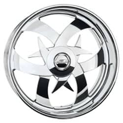 Billet Specialties GS51 Twin Spin 26x16 -50 to 55 ET 73 CB Polished