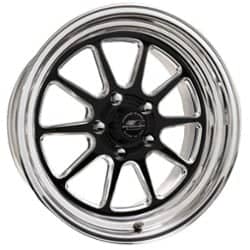 Billet Specialties Malibu LT 18x12 -50 to 55 ET 73 CB Black