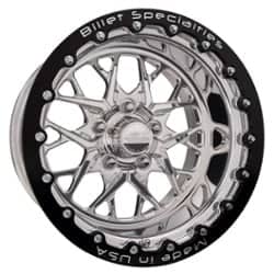 Billet Specialties Redline Cars DBL 15 15x10 5x114.3 25.4 ET 73 CB Polished