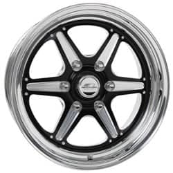 Billet Specialties Street Lite LT 6 lug Black