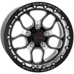 Billet Specialties Win Lite Double Bead Lock 15x10 25 ET 65 CB Custom Finish