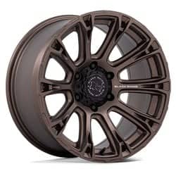 Black Rhino Diamondback BR020 17x9 6x139.7 -12 ET 106.1 CB Burnt Bronze