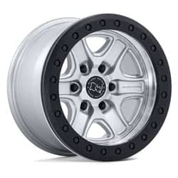 Black Rhino Echo Trail Lock BR200 17x8.5 6x139.7 25 ET 106.1 CB Silver Machined