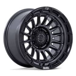 Black Rhino Rival BR025 17x9 5x127 -12 ET 71.5 CB Gunmetal W/ Black Lip