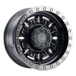 Black Rhino Abrams 18x9.5 6x114.3 12 ET 76.1 CB Gloss Gun Black w/Machined Dark Tint