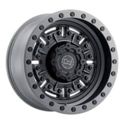 Black Rhino Abrams Textured 18x9.5 6x114.3 12 ET 76.1 CB Matte Gunmetal